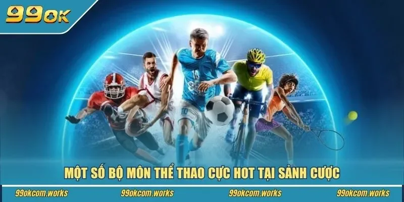 Một số bộ môn thể thao cực hot tại sảnh cược